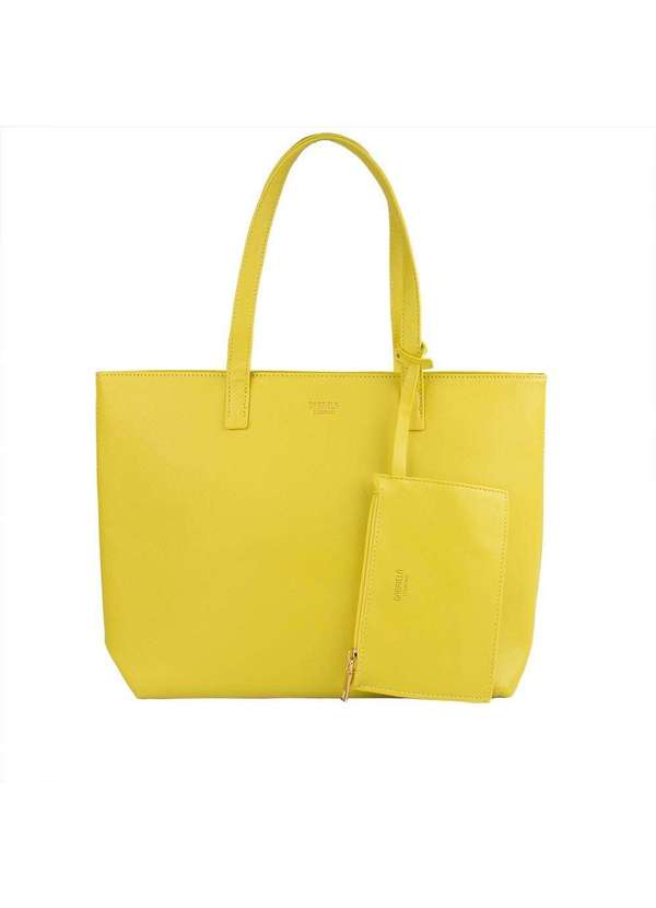 Gabriela - Bolsa Shopping Bag Grande Gabriela Essenciais Niqueleira Verde Verde