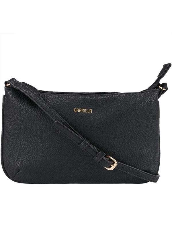 Gabriela - Bolsa Tiracolo Pequena Gabriela Essenciais Preto Preto