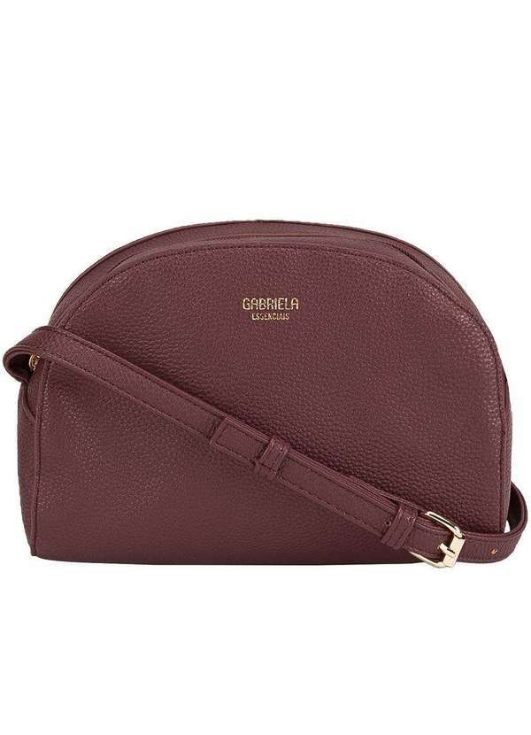 Gabriela - Bolsa Tiracolo Pequena Gabriela Essencias Texturizado Vinho Vinho