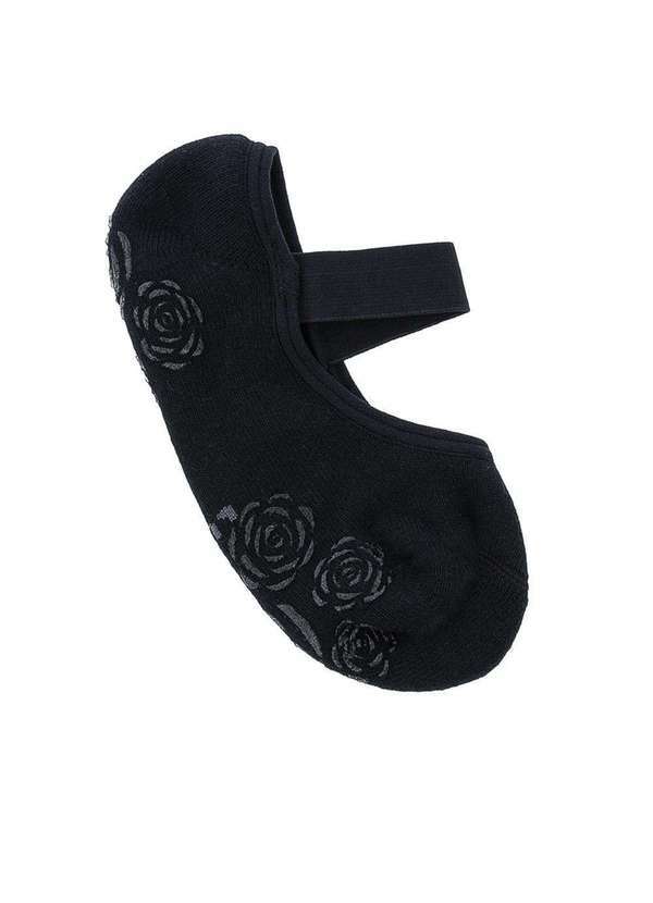 Lupo - Meia Sapatilha Lupo Feminina 33 Ao 36 Preto Preto