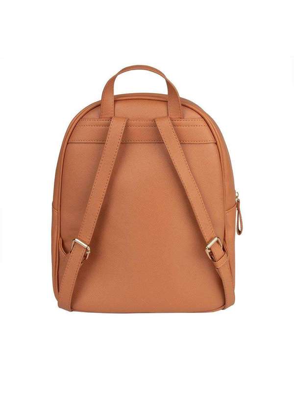 Gabriela - Mochila Gabriela Essenciais Texturizado Caramelo Caramelo 3