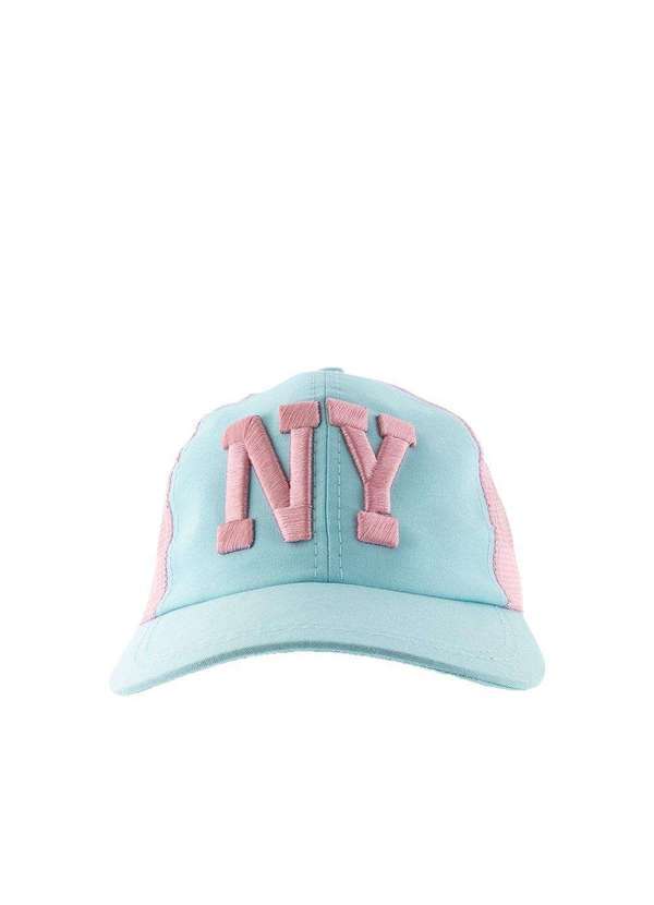 Stz - Boné Aba Curva Stz Feminino New York Bordado Color Colorido