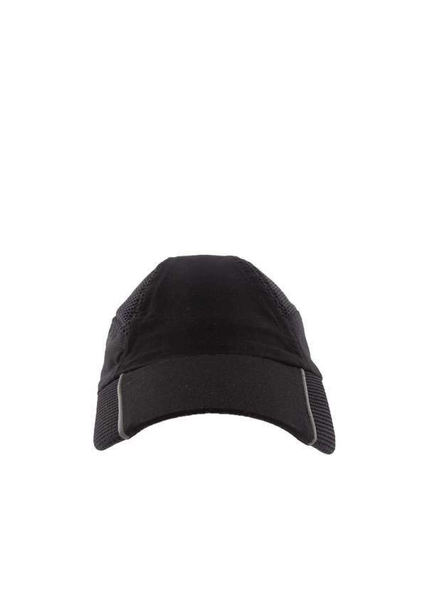 Stz - Boné Aba Curva Stz Recortes Tecido Preto Preto