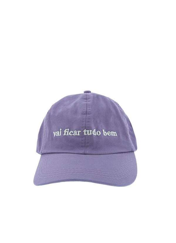 Stz - Boné Aba Curva Stz Vai Ficar Tudo Bem Roxo Roxo