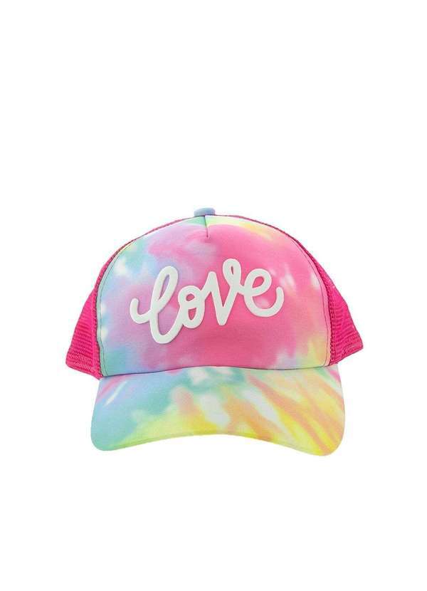 Stz - Boné Infantil Stz Aba Curva Tie Dye Love Color Colorido