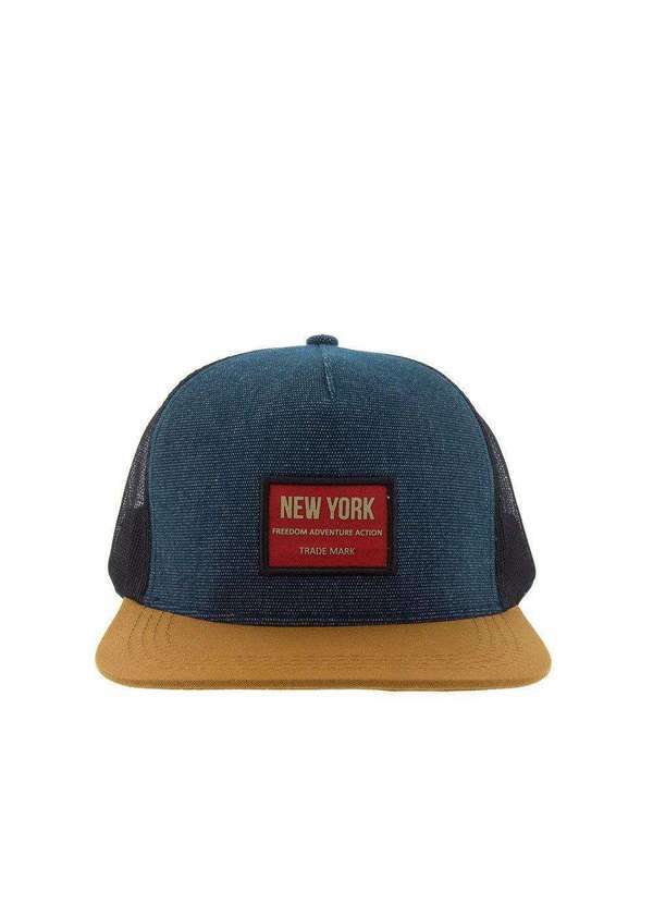 Stz - Boné Stz Aba Reta New York Jeans Color Colorido