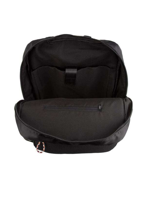 Vertus - Mochila Masculina Vertus Detalhe Corda Tecido Preto Preto 4