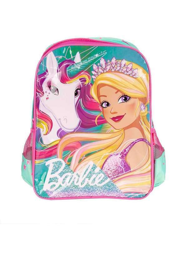 Luxcel - Mochila Infantil Luxcel Barbie Dreamtopia Verde Verde