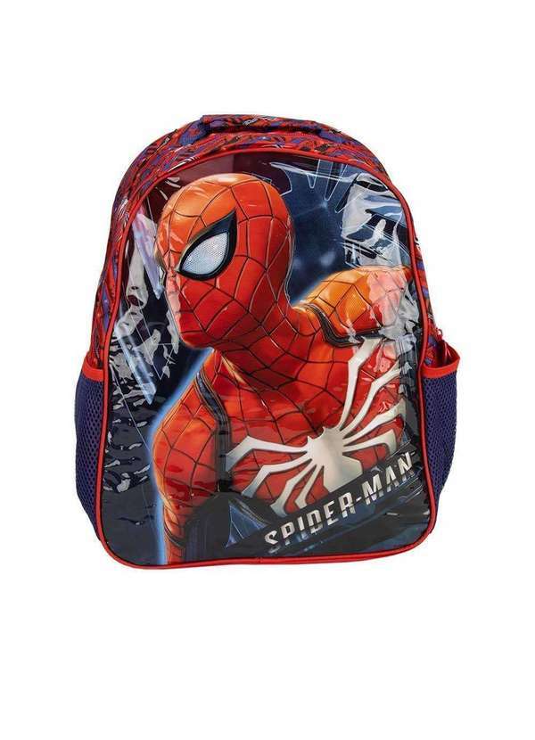 Xeryus - Mochila Infantil Xeryus Homem-Aranha Vinil Marinho Colorido