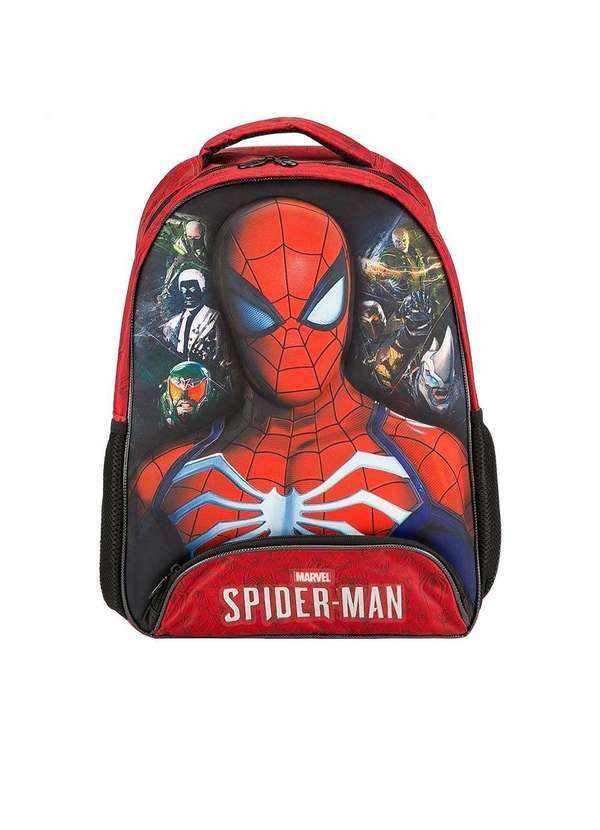 Xeryus - Mochila Infantil Xeryus Marvel Homem Aranha 3d Vermelho Colorido