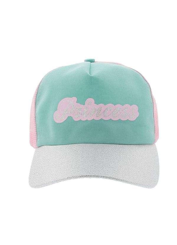 Stz - Boné Infantil Stz Aba Curva Princess Glitter Color Colorido 1
