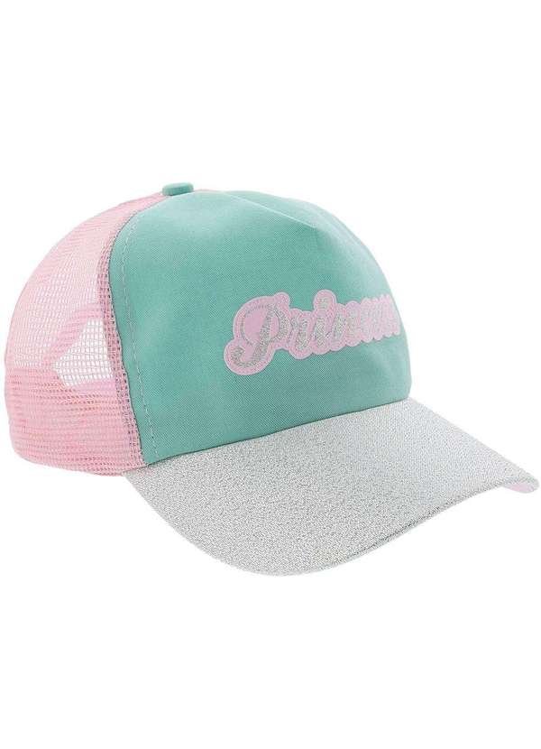 Stz - Boné Infantil Stz Aba Curva Princess Glitter Color Colorido 2