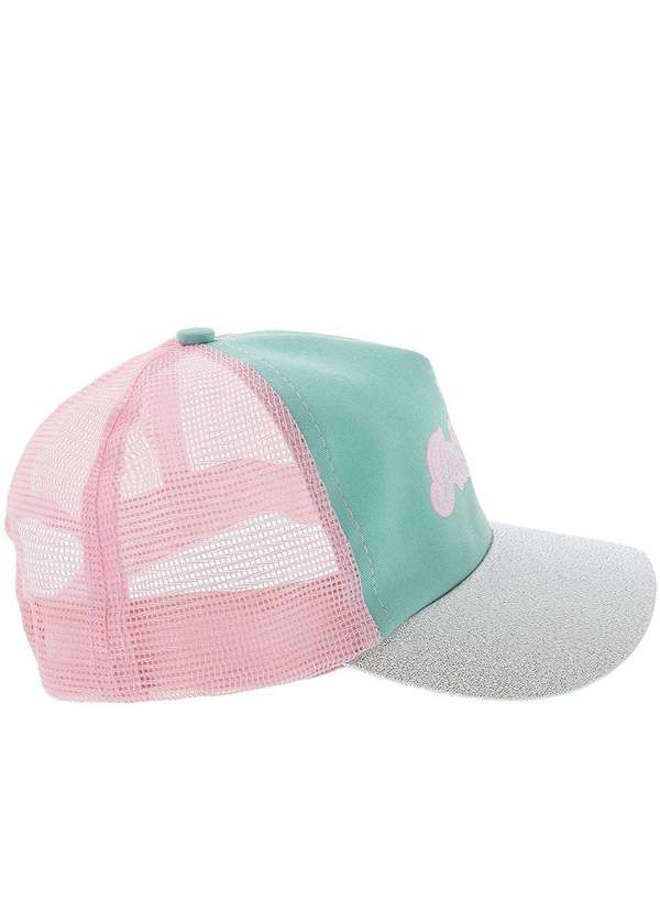Stz - Boné Infantil Stz Aba Curva Princess Glitter Color Colorido 3