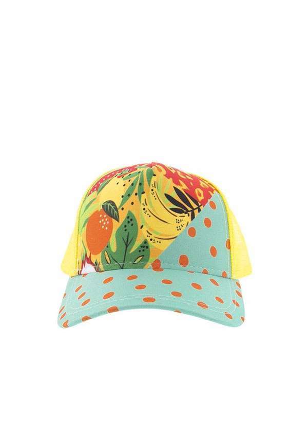 Stz - Boné Stz Felicidade Aba Curva Frutas Tropical Color Colorido
