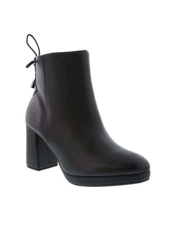 Vizzano - Bota Ankle Boot Vizzano Salto Grosso Preto 3076101 Preto