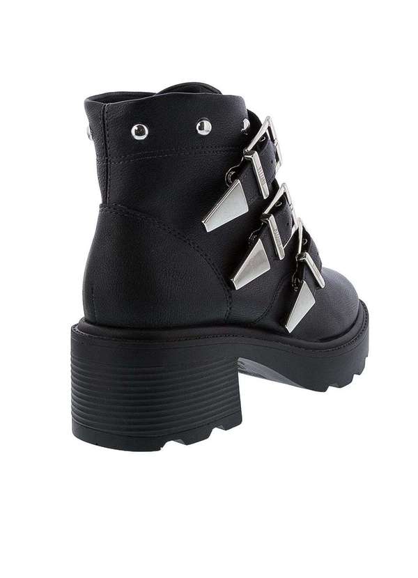 Vizzano - Bota Biker Boot Vizzano Tratorado Fivela Preto 3079102 Preto 3