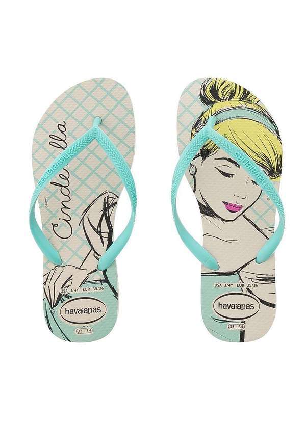Havaianas - Chinelo Havaianas Cinderela Azul Azul