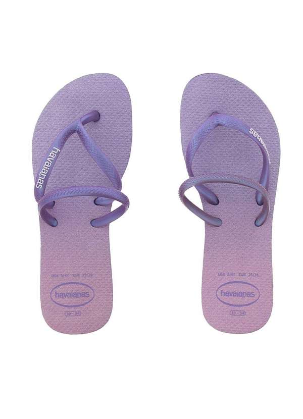 Havaianas - Chinelo Havaianas Duo Irid Metalizado Roxo Roxo