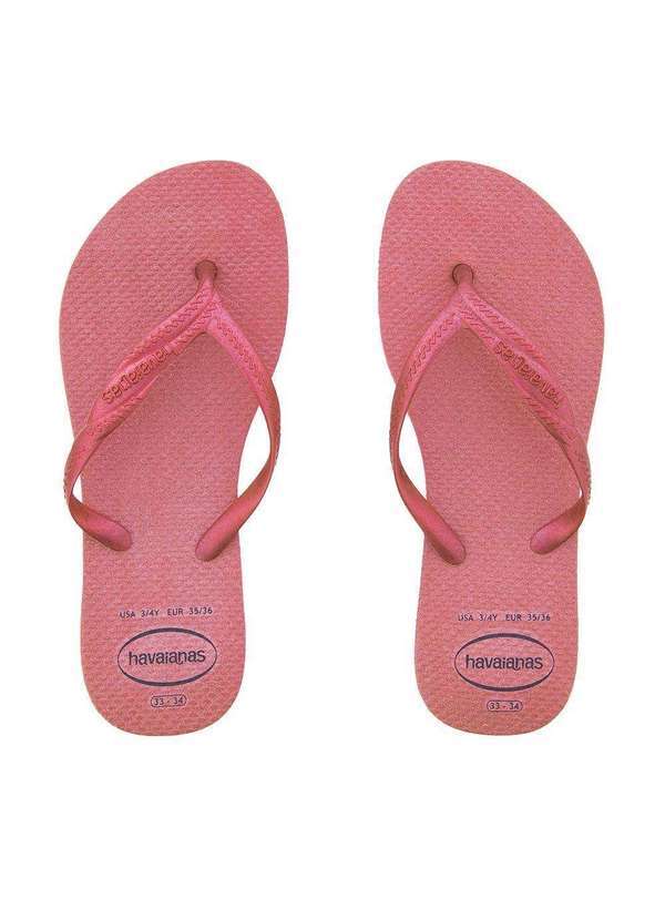 Havaianas - Chinelo Havaianas Fantasia Gloss Glitter Pink Pink