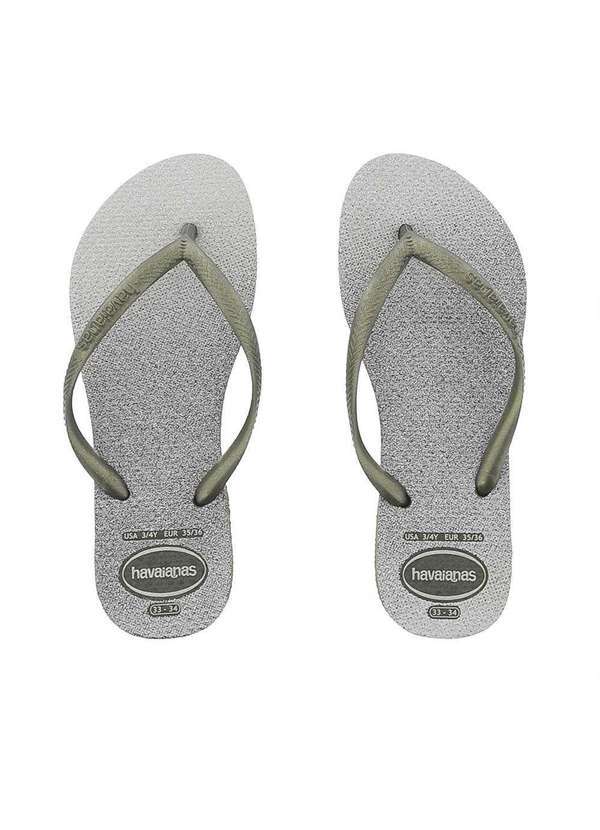 Havaianas - Chinelo Havaianas Slim Gloss Verde Verde-Oliva