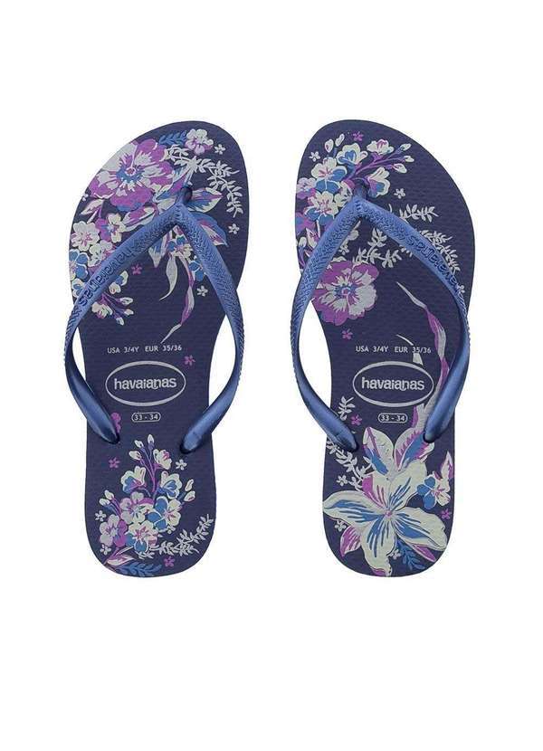 Havaianas - Chinelo Havaianas Slim Organic Marinho Azul