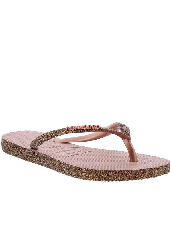 Havaianas - Chinelo Havaianas Slim Sparkle Ii Glitter Rosa Rosa 2