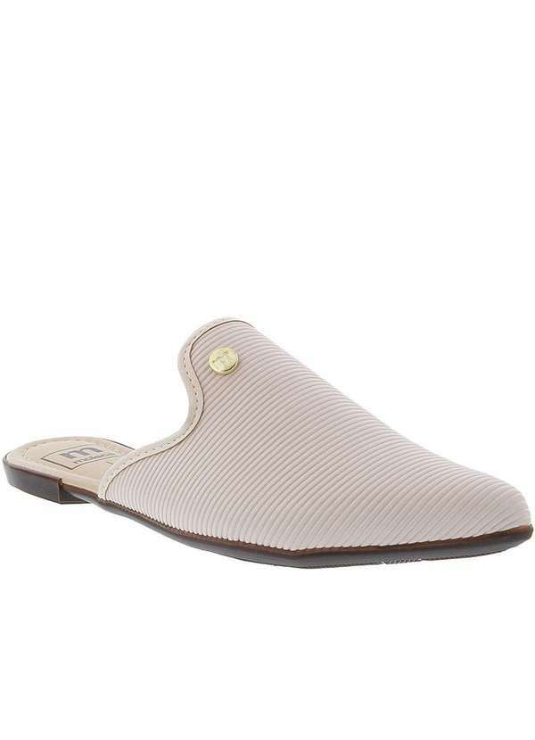 Moleca - Mule Moleca Texturizado Off White 5444300 Off-White
