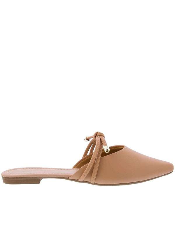 Penelope - Mule Penélope Detalhe Tiras Nó Nude Nude 2
