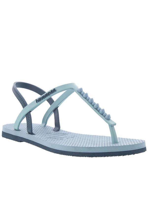 Havaianas - Sandália Rasteira Havaianas You Paraty Studs Azul Azul