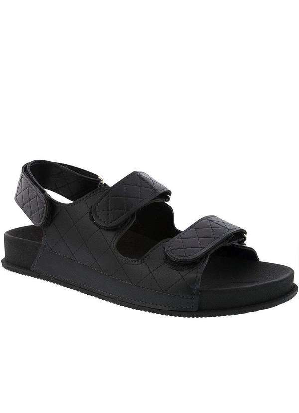 Gabriela - Papete Gabriela Pespontos Preto Preto