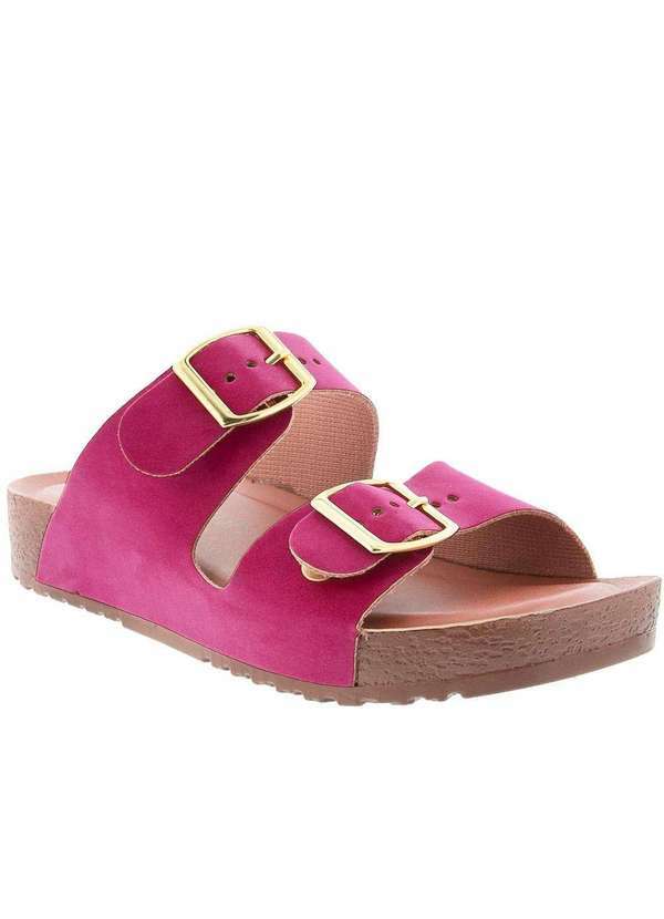 Terra & Agua - Sandália Terra & Água Flatform Fivela Nobuck Pink Pink