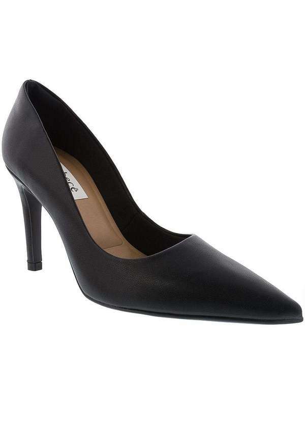 Bebecê - Scarpin Bebecê Salto Fino Preto 5159043 Preto