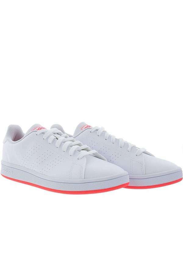 Adidas - Tênis Adidas Advantage Base Esportivo Feminino Branco Branco