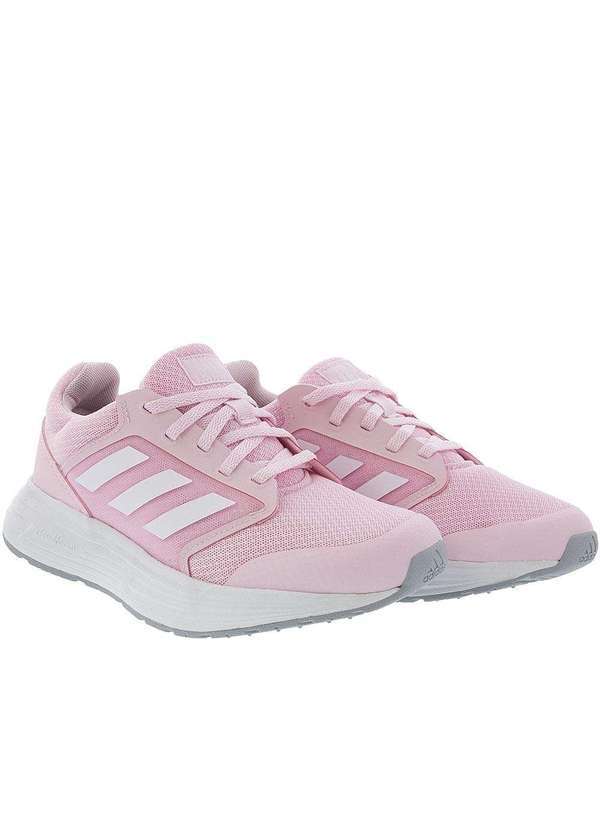 Adidas - Tênis Adidas Galaxy 5 Esportivo Feminino Rosa Rosa