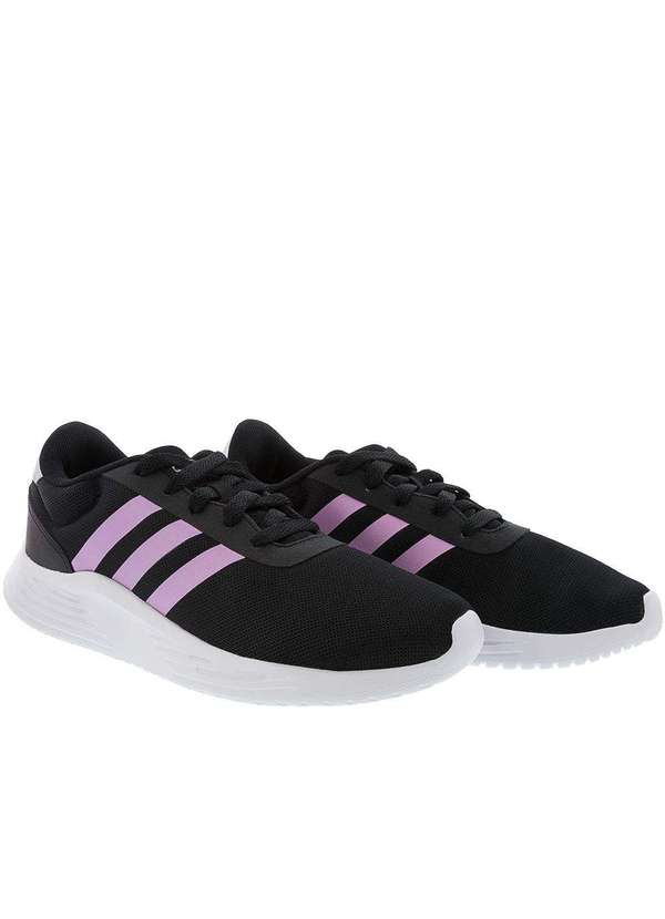 Adidas Tênis Adidas Lite Racer Esportivo Feminino Preto Preto