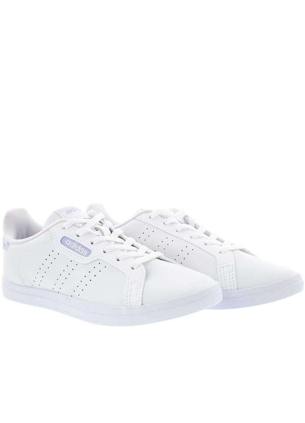 Adidas - Tênis Adidas Sleek Casual Feminino Branco Branco