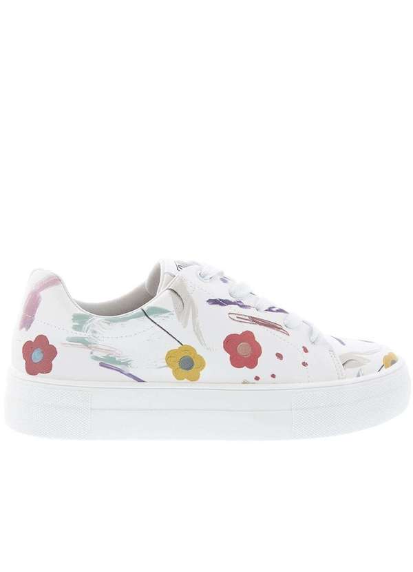 Tênis Branco Tenis Casual Feminino Bebece Tênis Bebecê Casual