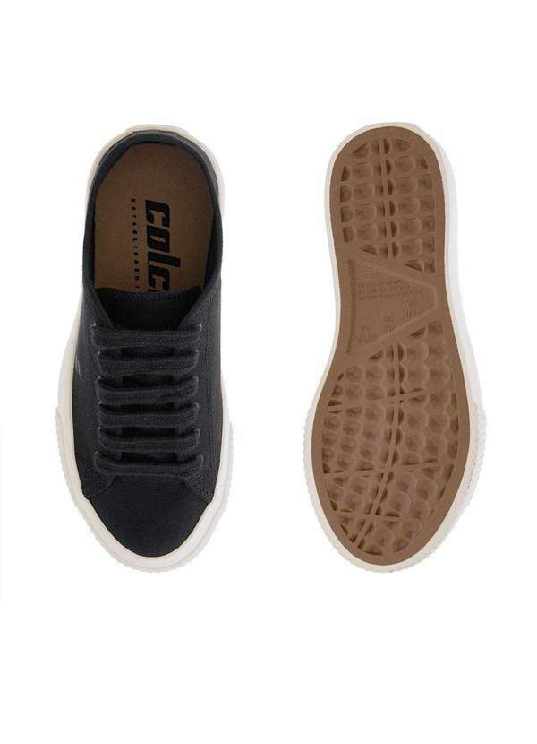 Colcci - Tênis Colcci Luzon Flatform Feminino Tecido Preto Preto 4