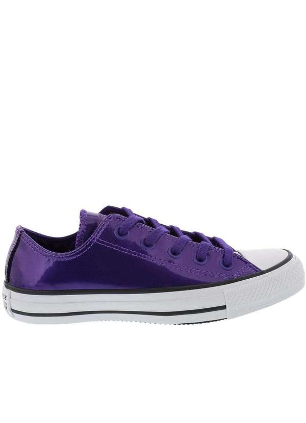 All Star Tênis Converse All Star Chuck Taylor Verniz Roxo Roxo
