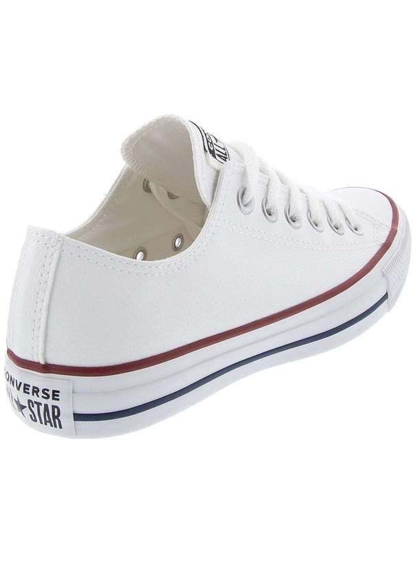 All Star - Tênis Converse Feminino All Star Chuck Taylor Branco Branco 3