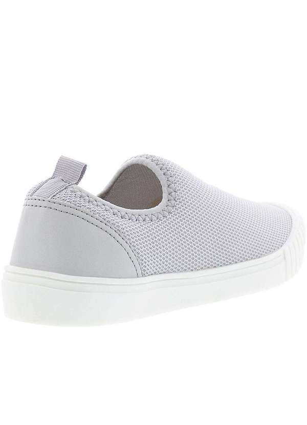 Gabriela - Tênis Gabriela Casual Recortes Tecido Cinza Cinza 3