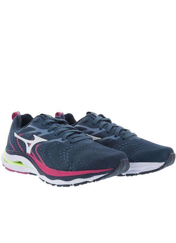 Mizuno - Tênis Mizuno Dynasty 4 Esportivo Feminino Marinho Marinho