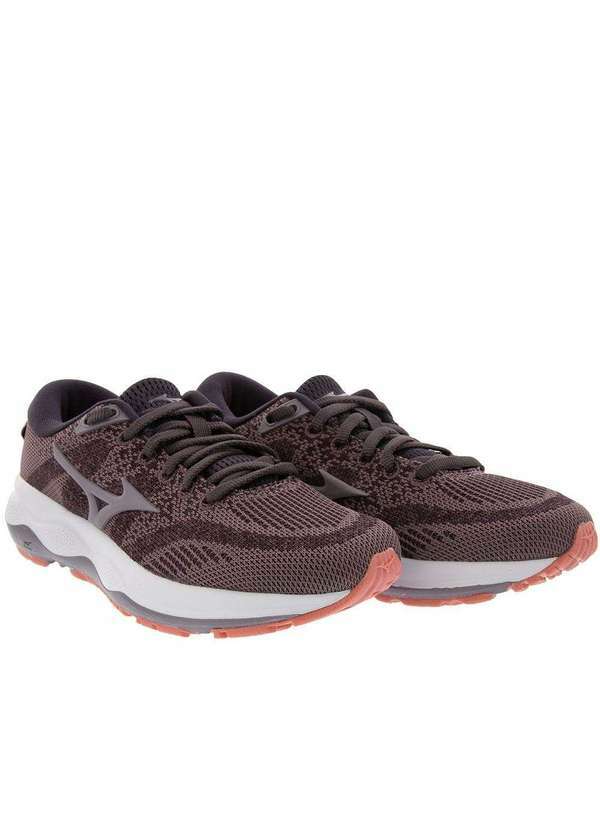 Mizuno - Tênis Mizuno Miz Way Esportivo Feminino Roxo Roxo