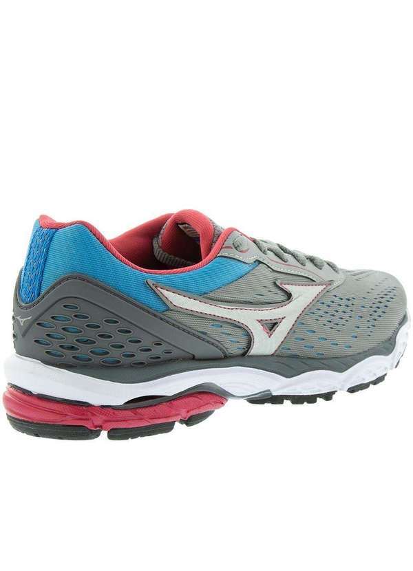 Mizuno - Tênis Mizuno Wave Mirai 3 Esportivo Feminino Cinza Cinza 3