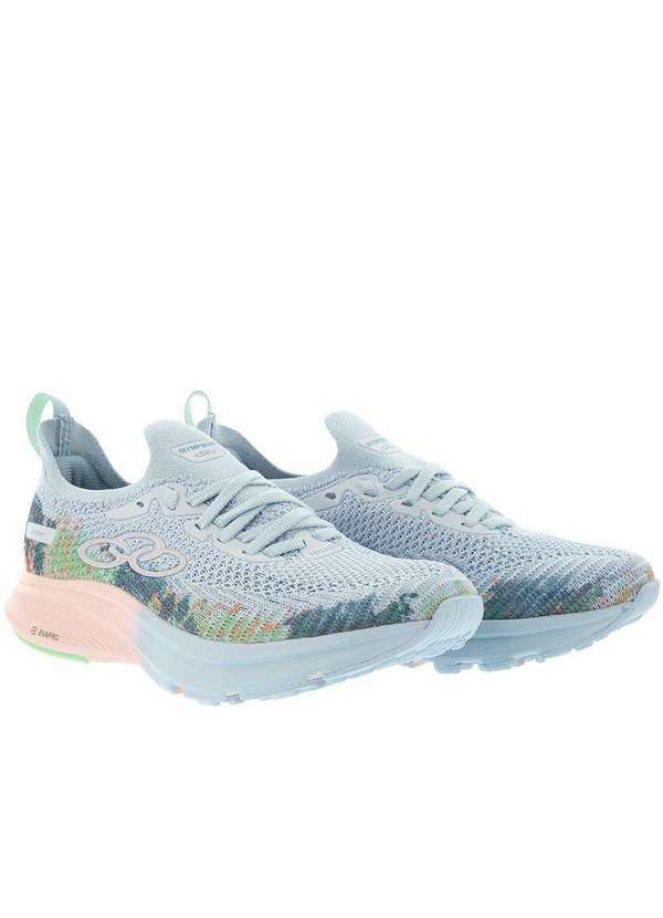 Olympikus - Tênis Olympikus Voa Colors Esportivo Feminino Knit Azul Azul