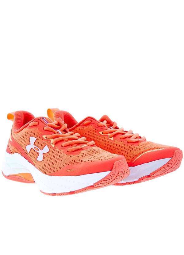 Under Armour - Tênis Under Armour Charged Stride Esportivo Feminino Laranja Laranja