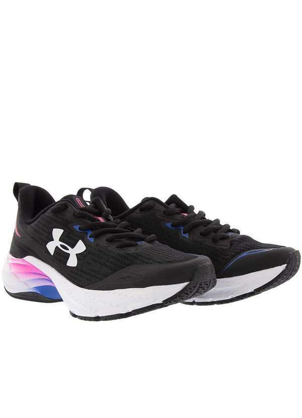 Under Armour - Tênis Under Armour Charged Stride Esportivo Feminino Preto Preto