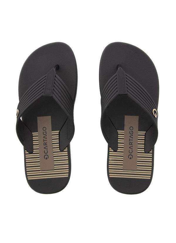 Cartago - Chinelo Cartago Montreal Preto Preto