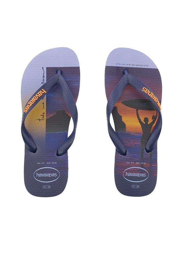 Havaianas - Chinelo Havaianas Hype Surfista Marinho Marinho