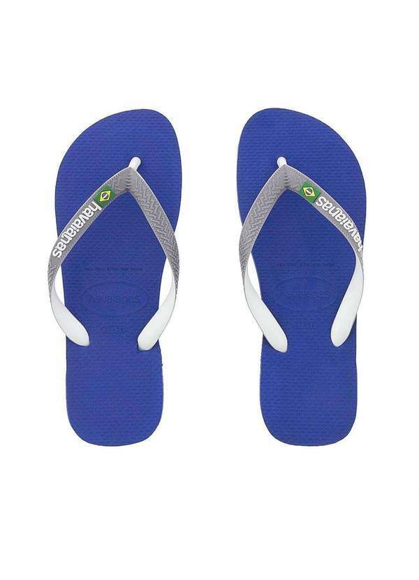 Havaianas - Chinelo Havaianas Top Mix Br Cinza Azul